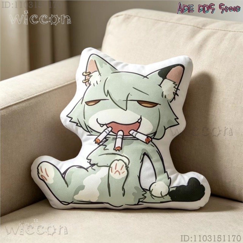 Cosplays Chainsmoker Cat Yanik - Throw Pillow incelemesi ve fiyatı