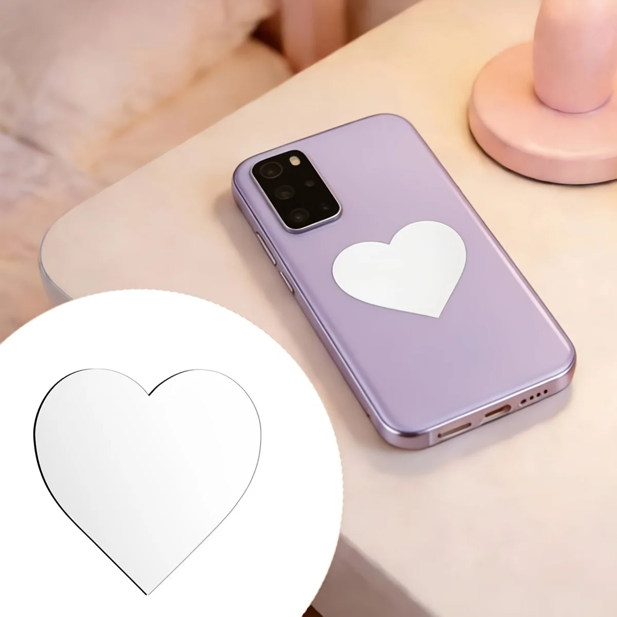 2 adet Telefon Ayna Stickerı,  - Decorative Mirror incelemesi ve fiyatı